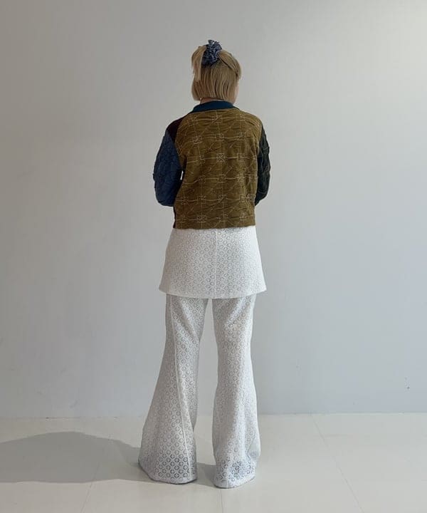 ナカノ アイさんの「BEAMS WOMEN｜【別注】YanYan / June collared cardigan」を使ったコーディネート