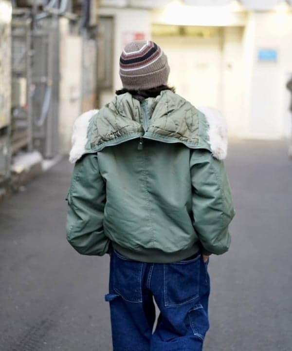 Shutoさんの「BEAMS WOMEN｜【別注】WILD THINGS / N-2B Flight Jacket」を使ったコーディネート
