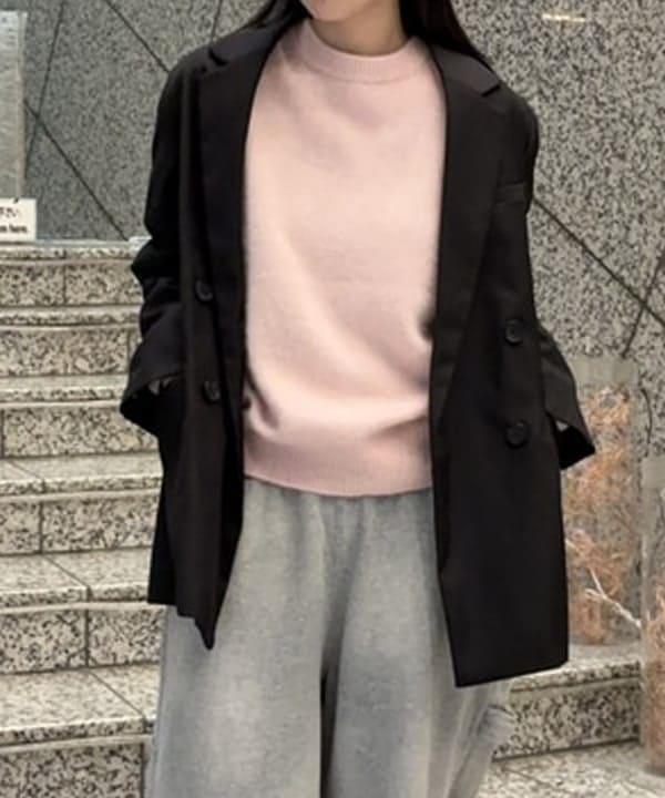 amiriさんの「BEAMS WOMEN｜ヤク フォックス ロングスリーブ プルオーバーニット」を使ったコーディネート