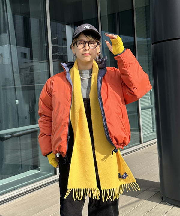 Heg.さんの「BEAMS WOMEN｜リバーシブル ダウン ジャケット」を使ったコーディネート