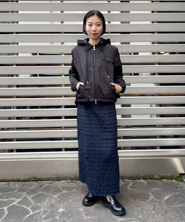 イナダさんの「BEAMS WOMEN｜ソフトレザー 2WAY バッグ」を使ったコーディネート