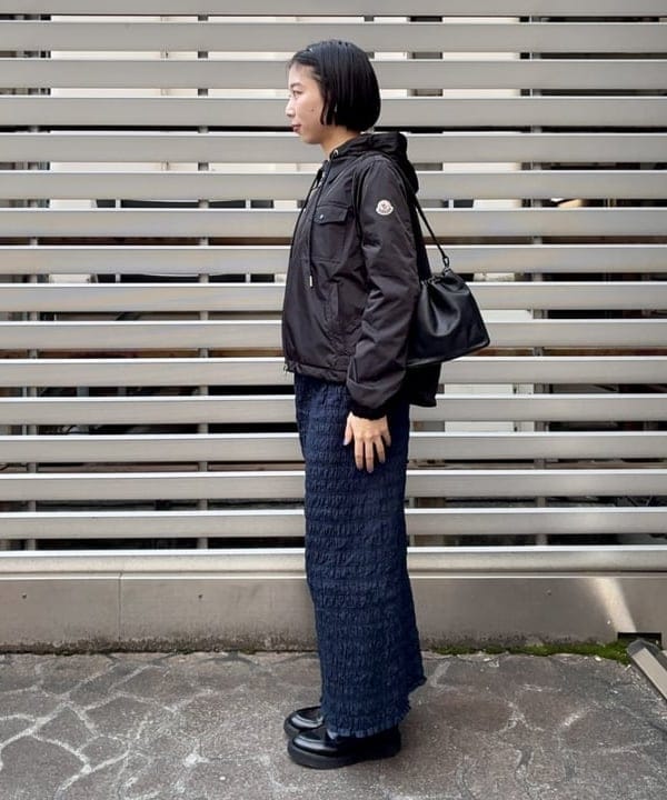 イナダさんの「BEAMS WOMEN｜ソフトレザー 2WAY バッグ」を使ったコーディネート