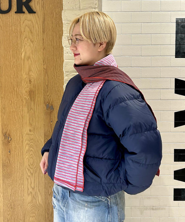 スミレさんの「BEAMS WOMEN｜カスリ モヘア ベースボール」を使ったコーディネート