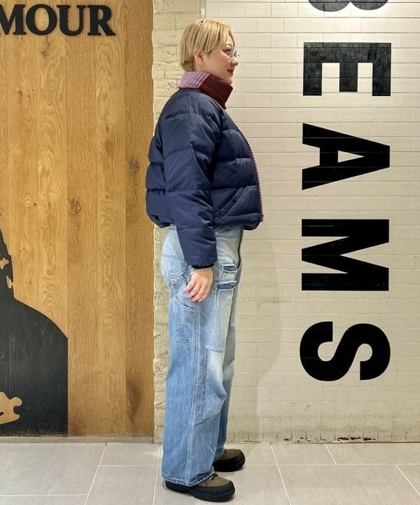 スミレさんの「BEAMS WOMEN｜カスリ モヘア ベースボール」を使ったコーディネート