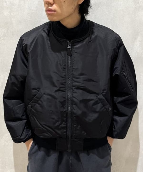 配島 孝明さんの「BEAMS WOMEN｜リラックスフィット THERMOLITE(R) MA-1 （撥水）」を使ったコーディネート