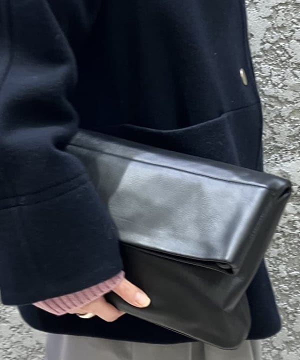 OSUMIさんの「BEAMS WOMEN｜ソフトメルトン ノーカラーコート」を使ったコーディネート