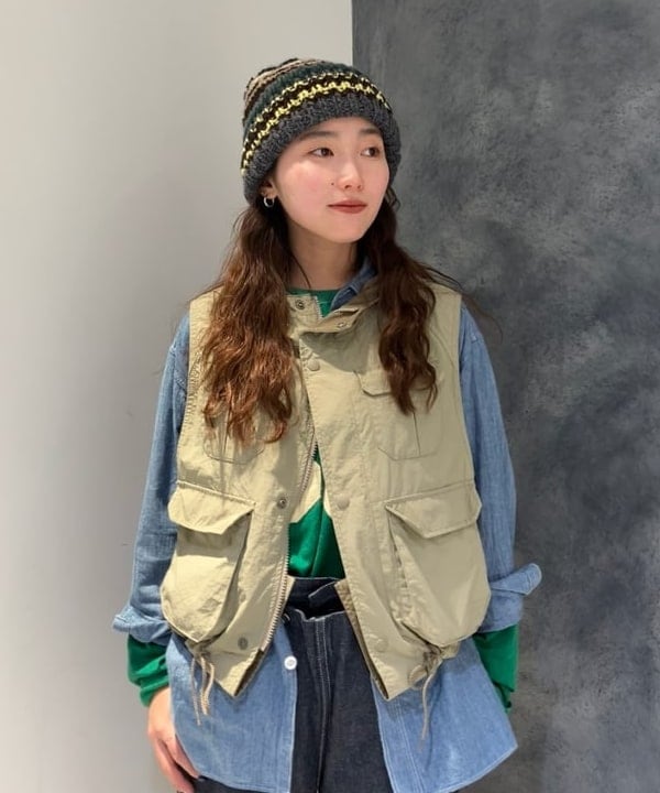 モモさんの「BEAMS WOMEN｜Chamula / Multi Cap」を使ったコーディネート