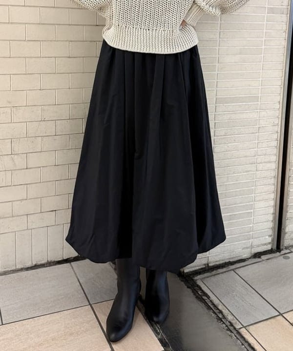 ヒライさんの「BEAMS WOMEN｜畦編み ニット プルオーバー.M」を使ったコーディネート