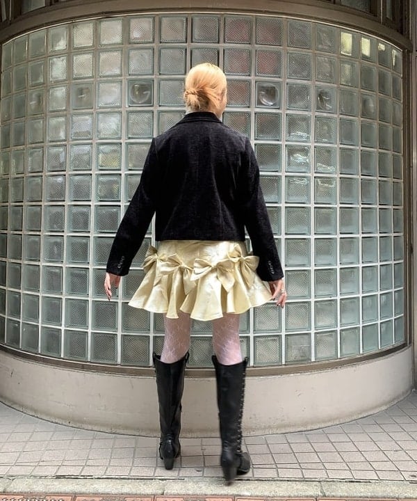 れいなさんの「BEAMS WOMEN｜レースアップ ウエスタン ブーツ」を使ったコーディネート