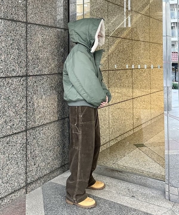 吉田 洸輝さんの「BEAMS WOMEN｜【別注】WILD THINGS / N-2B Flight Jacket」を使ったコーディネート