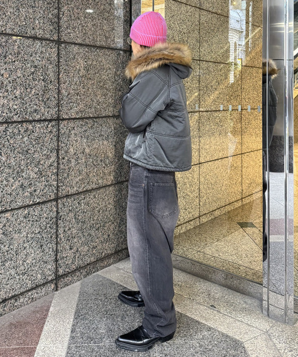 配島 孝明さんの「BEAMS WOMEN｜ガーメントダイ N-2B ジャケット」を使ったコーディネート