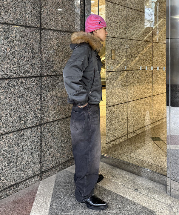 配島 孝明さんの「BEAMS WOMEN｜ガーメントダイ N-2B ジャケット」を使ったコーディネート