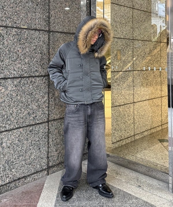 配島 孝明さんの「BEAMS WOMEN｜ガーメントダイ N-2B ジャケット」を使ったコーディネート