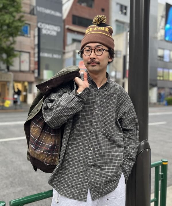 BAKU(東江 漠)さんの「BEAMS WOMEN｜ヘビーオックスフォード ボタンダウンシャツ」を使ったコーディネート