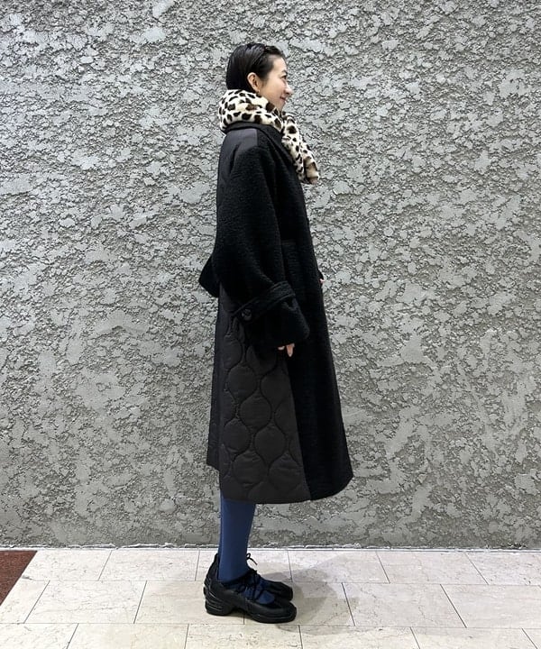 ササキさんの「BEAMS WOMEN｜14ゲージ リブ タートル ネック ニット」を使ったコーディネート