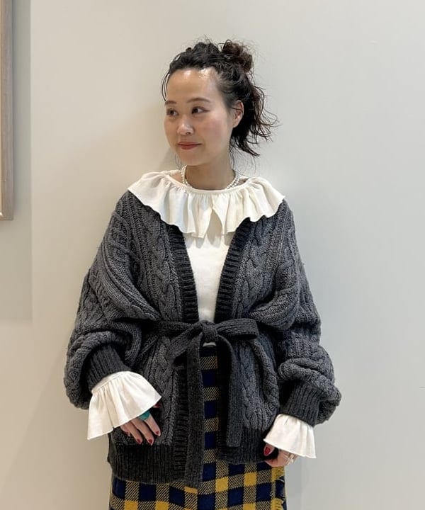 清水 彩乃さんの「BEAMS WOMEN｜BEAMS BOY / パールチョーカー セット」を使ったコーディネート