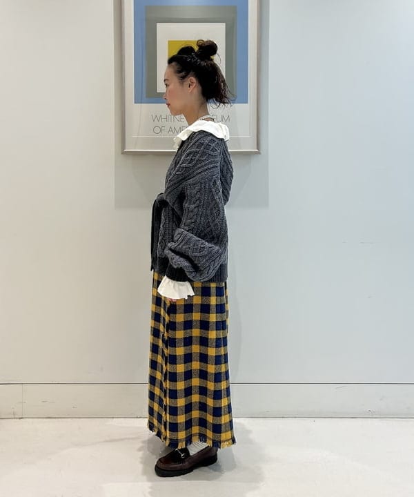 清水 彩乃さんの「BEAMS WOMEN｜BEAMS BOY / パールチョーカー セット」を使ったコーディネート