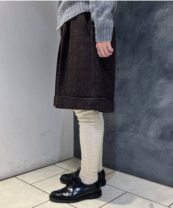 にしだてさんの「BEAMS WOMEN｜【別注】ROBERT MACKIE / フェアアイル ニットキャップ」を使ったコーディネート