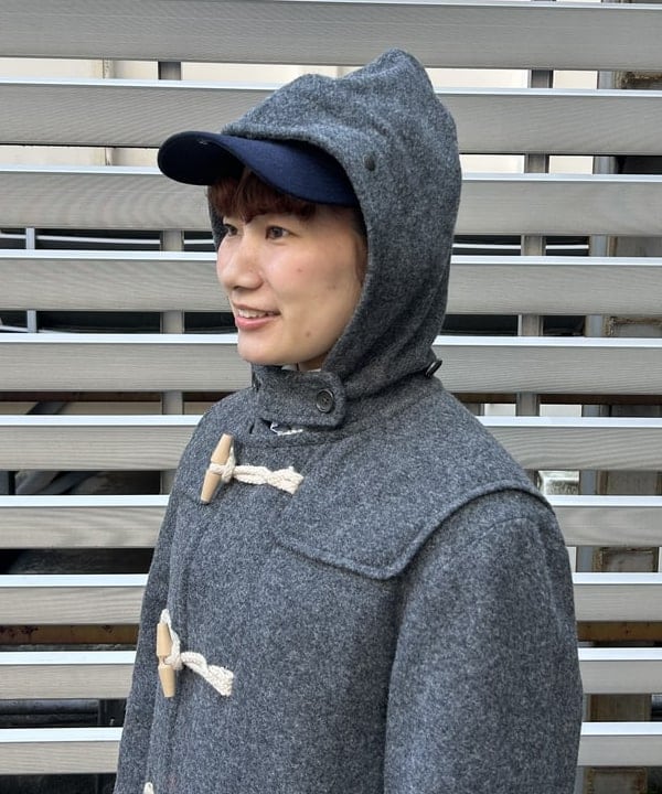 まつむさんの「BEAMS WOMEN｜モッサー ロング ダッフルコート 25FW」を使ったコーディネート