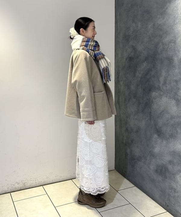 ササキさんの「BEAMS WOMEN｜ORCIVAL / ドルマンスリーブ ジャケット」を使ったコーディネート