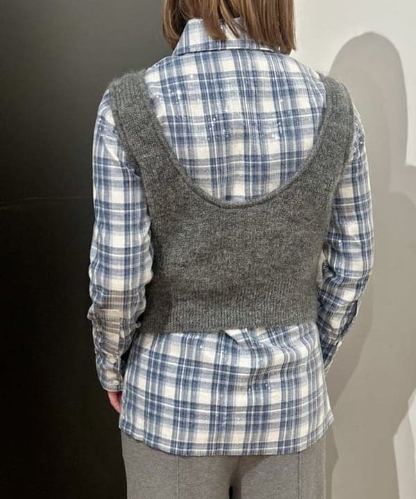 早川 萌子さんの「BEAMS WOMEN｜スタンドカラー ダブル コート」を使ったコーディネート