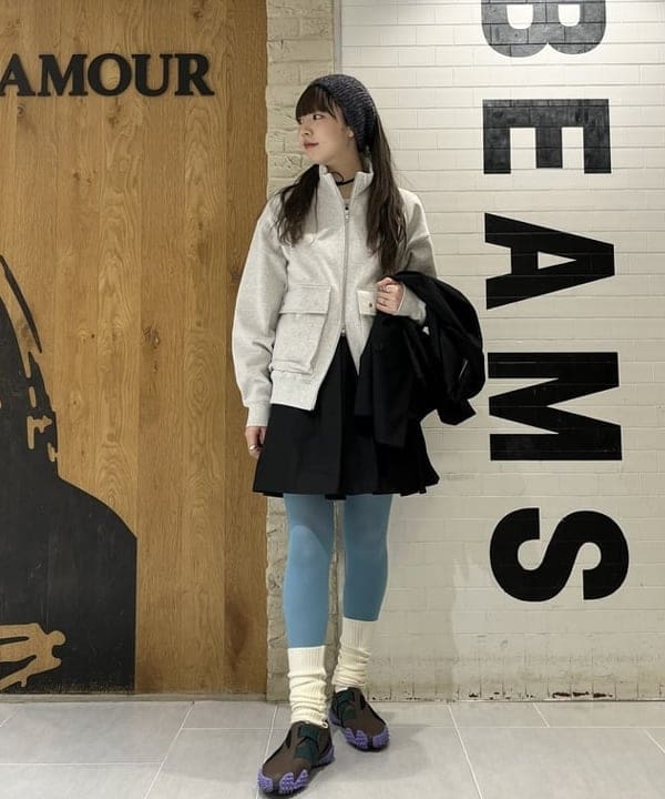 江口 息吹さんの「BEAMS WOMEN｜4ボタン ダブル テーラード ジャケット」を使ったコーディネート