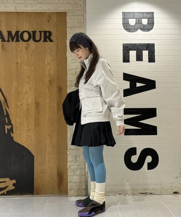 江口 息吹さんの「BEAMS WOMEN｜4ボタン ダブル テーラード ジャケット」を使ったコーディネート