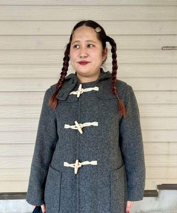 Kyooka Sayakaさんの「BEAMS WOMEN｜モッサー ロング ダッフルコート 25FW」を使ったコーディネート