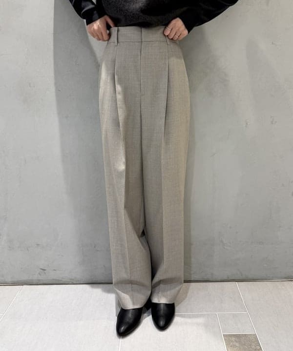 ヒライさんの「BEAMS WOMEN｜TICCA / ウール ピーコート」を使ったコーディネート