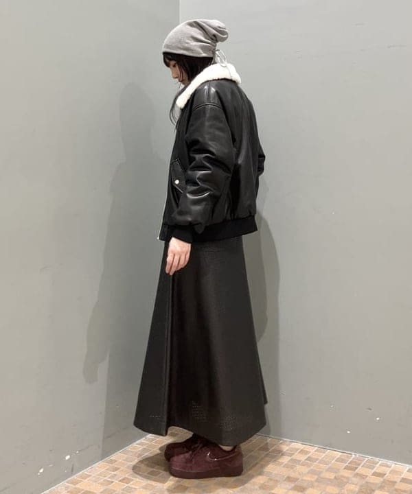 加歩さんの「BEAMS WOMEN｜【別注】Champion / ニット カーディガン」を使ったコーディネート