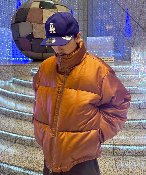 Ryohei Takataさんの「BEAMS WOMEN｜レザーライク ダウン ブルゾン」を使ったコーディネート