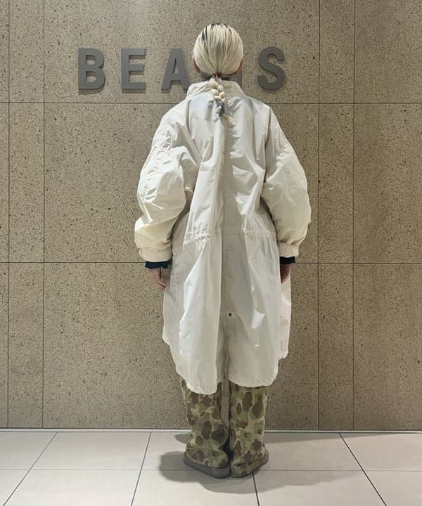 MATSUMOTO AMIさんの「BEAMS WOMEN｜ソロテックス M-65 パーカ」を使ったコーディネート