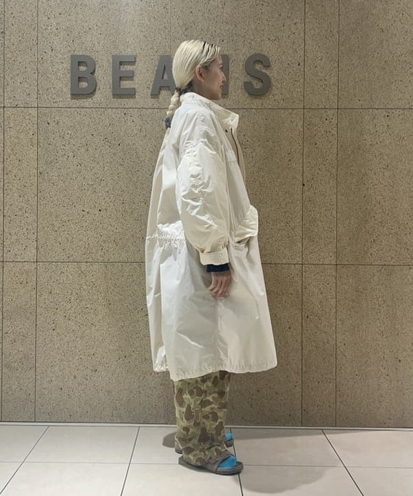MATSUMOTO AMIさんの「BEAMS WOMEN｜ソロテックス M-65 パーカ」を使ったコーディネート