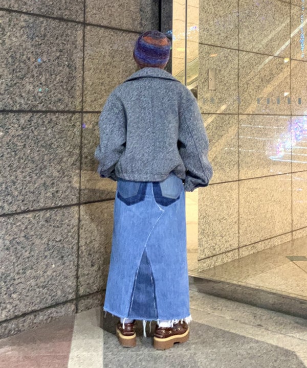 まゆちゃんさんの「BEAMS WOMEN｜ループ シャギー ジップ ブルゾン」を使ったコーディネート