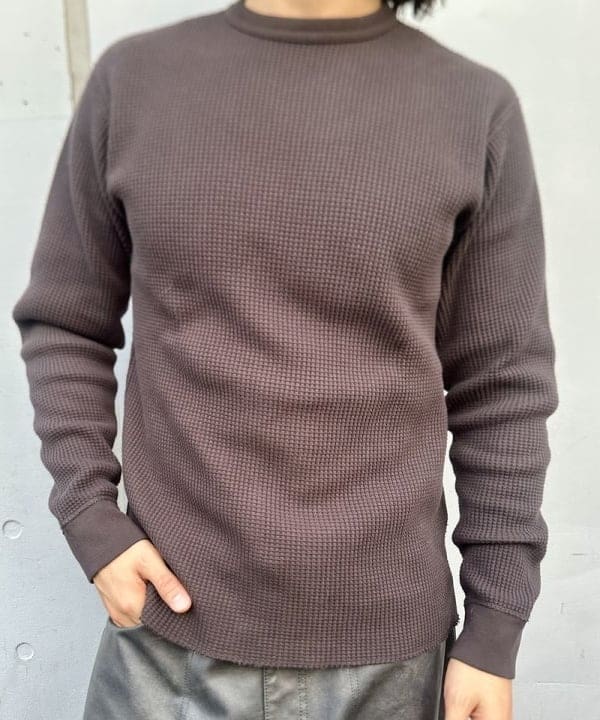 Kellyさんの「BEAMS WOMEN｜サーマル クルーネック」を使ったコーディネート