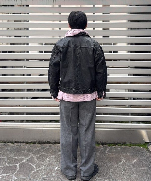 しゅうとさんの「BEAMS WOMEN｜ユーズド加工 レザージップブルゾン」を使ったコーディネート