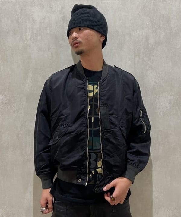 ムファサさんの「BEAMS WOMEN｜【別注】REMI RELIEF / L-2B Flight Jacket」を使ったコーディネート