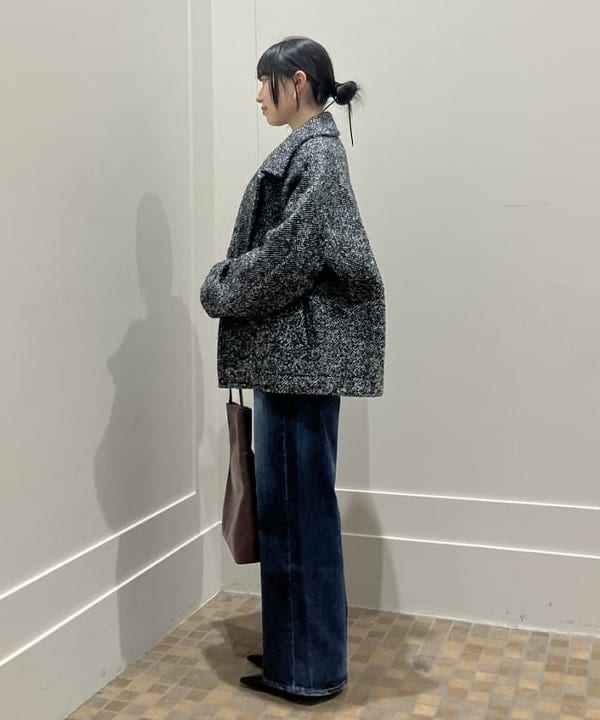 大槻 まひろさんの「BEAMS WOMEN｜ホールガーメント リブ プルオーバー」を使ったコーディネート