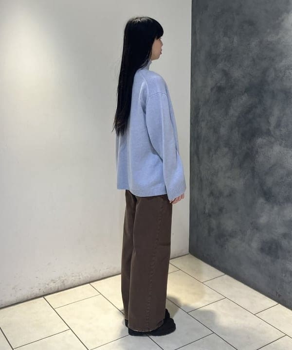 OSUMIさんの「BEAMS WOMEN｜ウール ナイロン ハイネック ニット」を使ったコーディネート