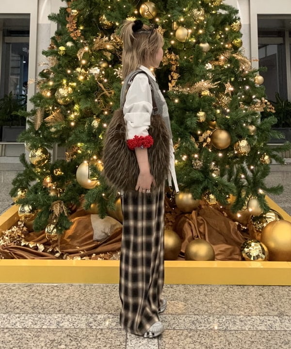 まゆちゃんさんの「BEAMS WOMEN｜ガーターベルト シャツ」を使ったコーディネート