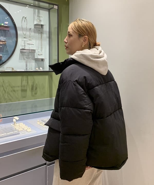 れいなさんの「BEAMS WOMEN｜中綿 スタンドカラー ブルゾン」を使ったコーディネート