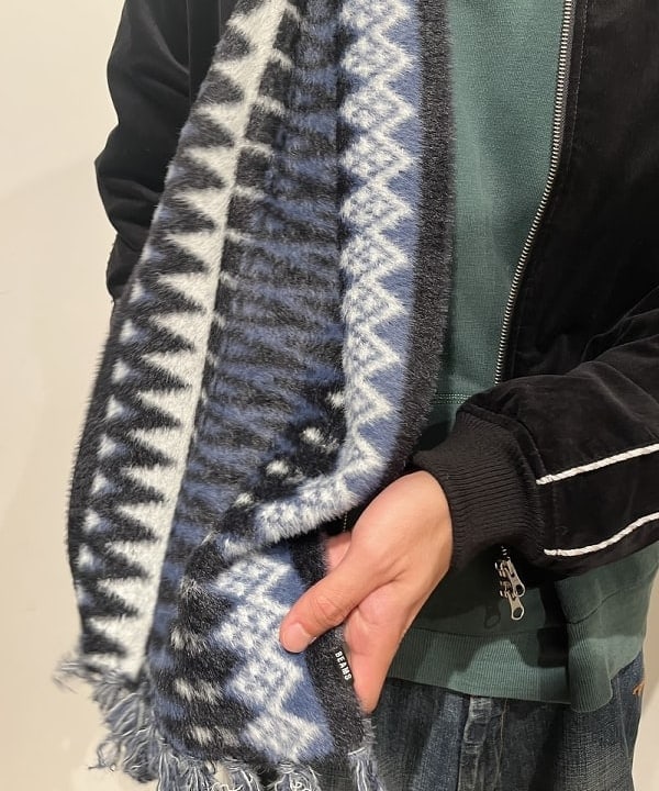 BANさんの「BEAMS WOMEN｜ノルディック柄 マフラー」を使ったコーディネート