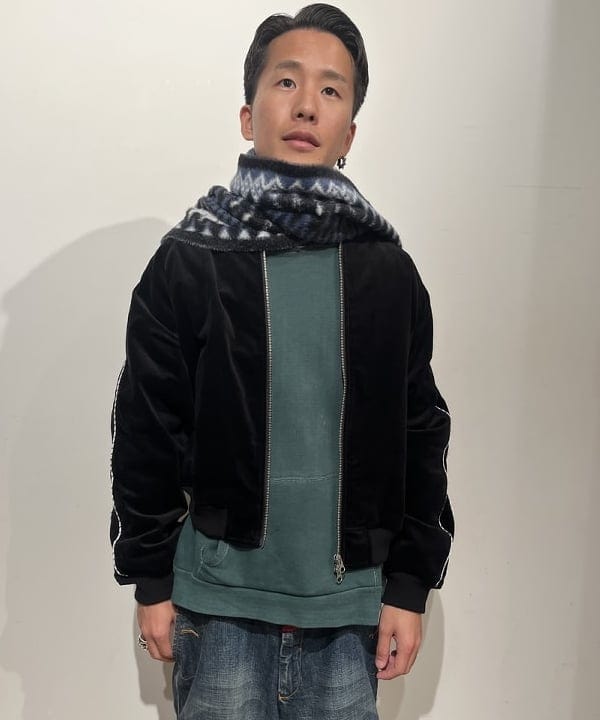 BANさんの「BEAMS WOMEN｜ノルディック柄 マフラー」を使ったコーディネート