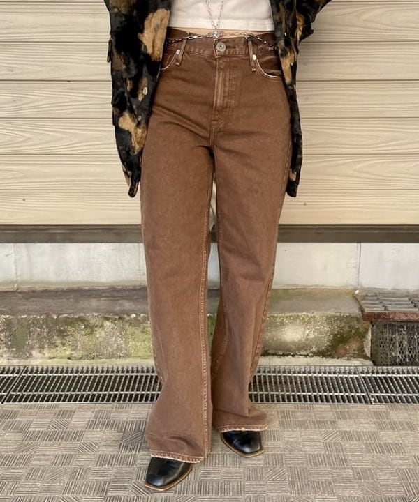 カタヤマ アヤさんの「BEAMS WOMEN｜RBS / フェイクファー ステンカラー コート」を使ったコーディネート