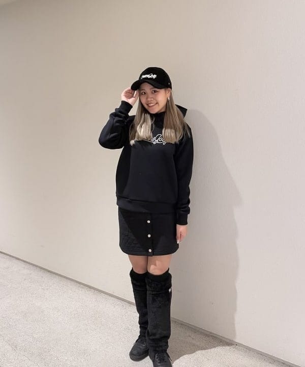 ビームスゴルフ　エアシャット ボンディング ピステ　XL ブラック ビームス ゴルフ 京都髙島屋S.C.店（1142940） スタイリング