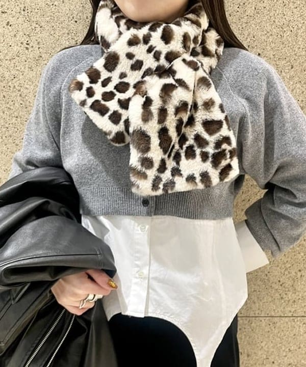 カタヤマ アヤさんの「BEAMS WOMEN｜フェイクレザー フライト ジャケット」を使ったコーディネート