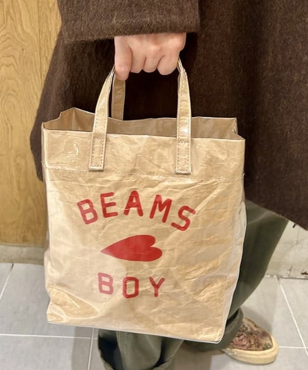 ナツハさんの「BEAMS WOMEN｜maturely / シャギー ヘリンボーン ダッフルコート」を使ったコーディネート