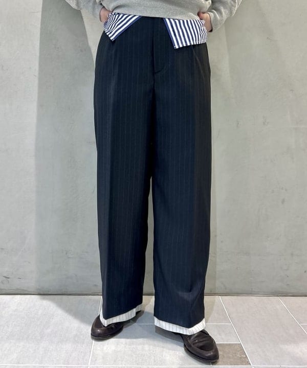 スミレさんの「BEAMS WOMEN｜カフ デタッチャブル ダブルジャケット」を使ったコーディネート