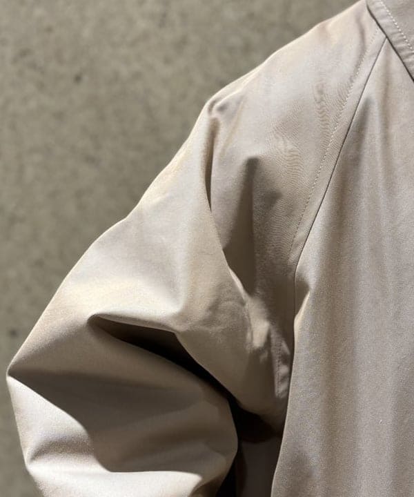 つぼさんの「BEAMS WOMEN｜コットン ポリエステル シャンブレー ステンカラー コート」を使ったコーディネート