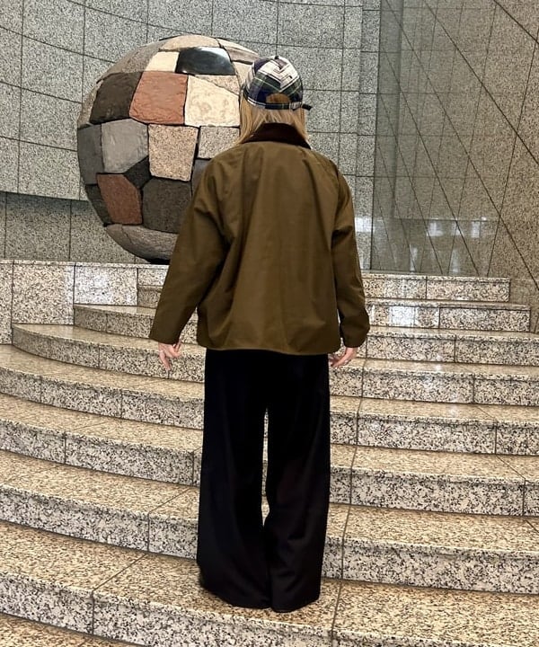 小原 もこさんの「BEAMS WOMEN｜【別注】NEW ERA / チェック 940 Easy Snap」を使ったコーディネート